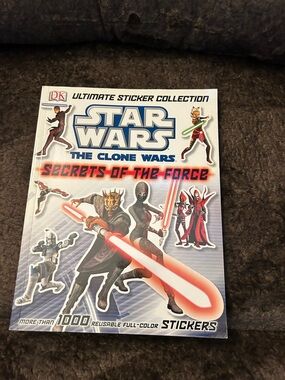 Star Wars The Clone Wars: Secrets of the Force Sticker Book - Red, White, Blue
